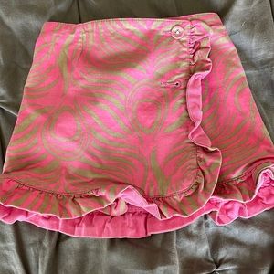 Lilly Pulitzer reversible toddler skirt